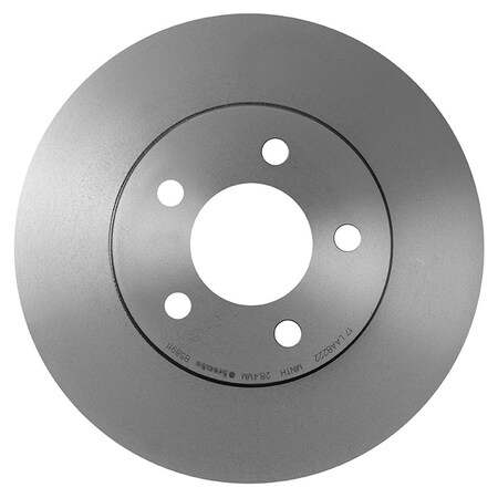 Brembo Brake Rotor / Uv Coated, 09.B589.11 09.B589.11
